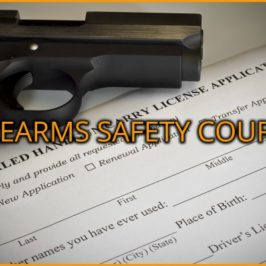 Firearm Safety/Conceal Weapon Class